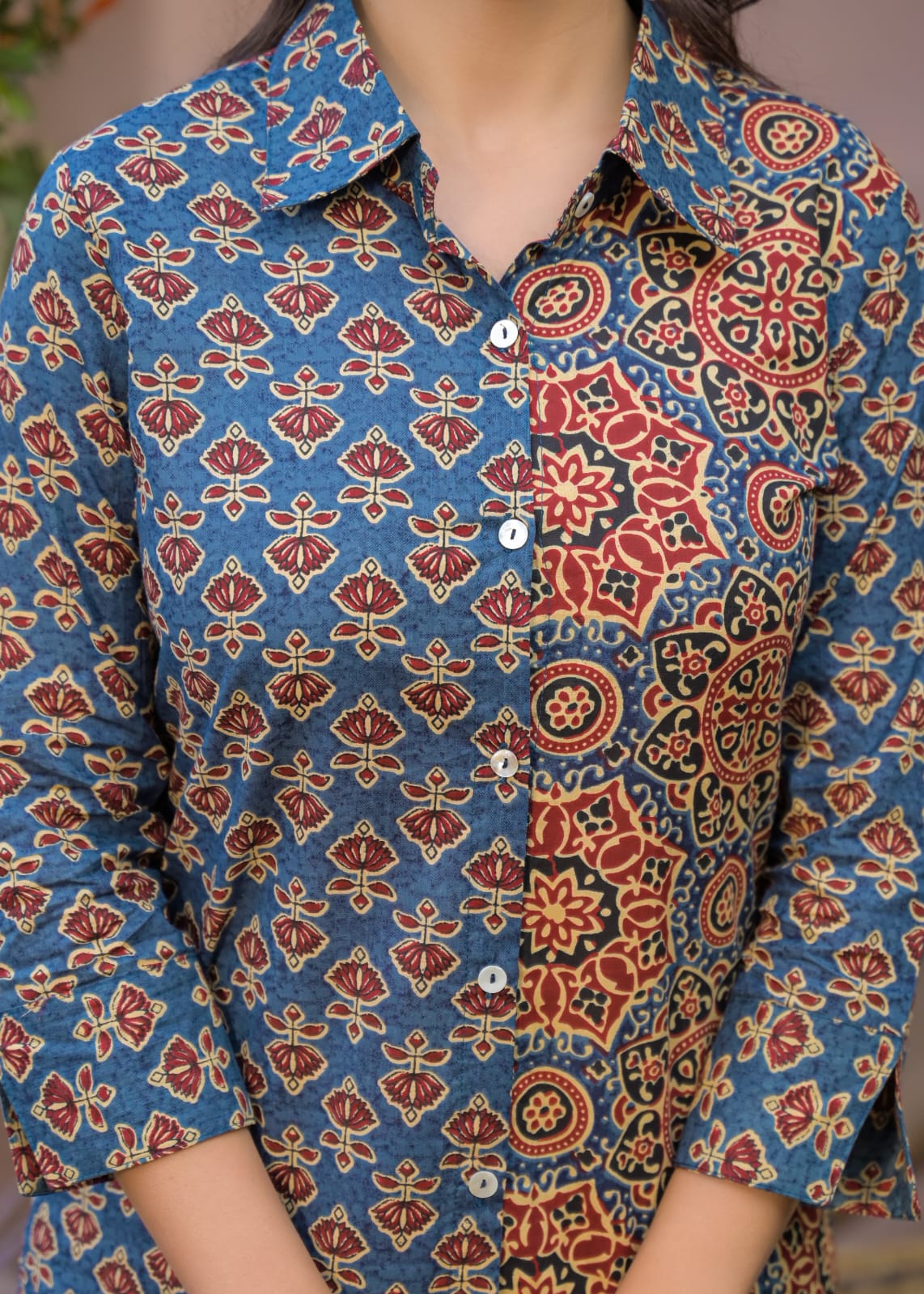 Zafraan Heritage Print Co-ord Set
