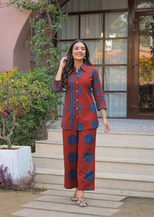 Stripes & Polka Co-ord Set