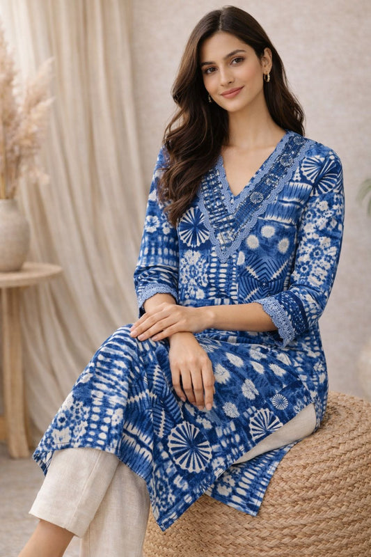 Printed Elegance Kurta Co-ord Set