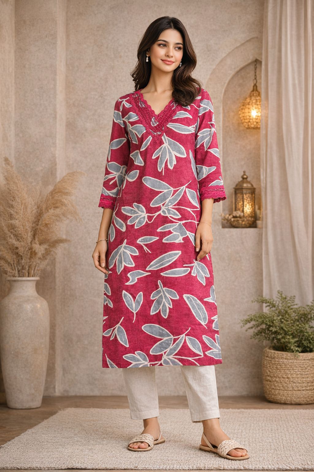 Printed Elegance Kurta Co-ord Set
