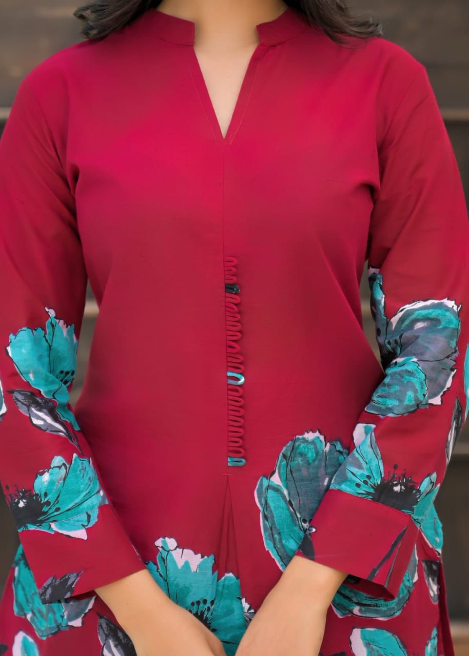 Floral print co-ord set