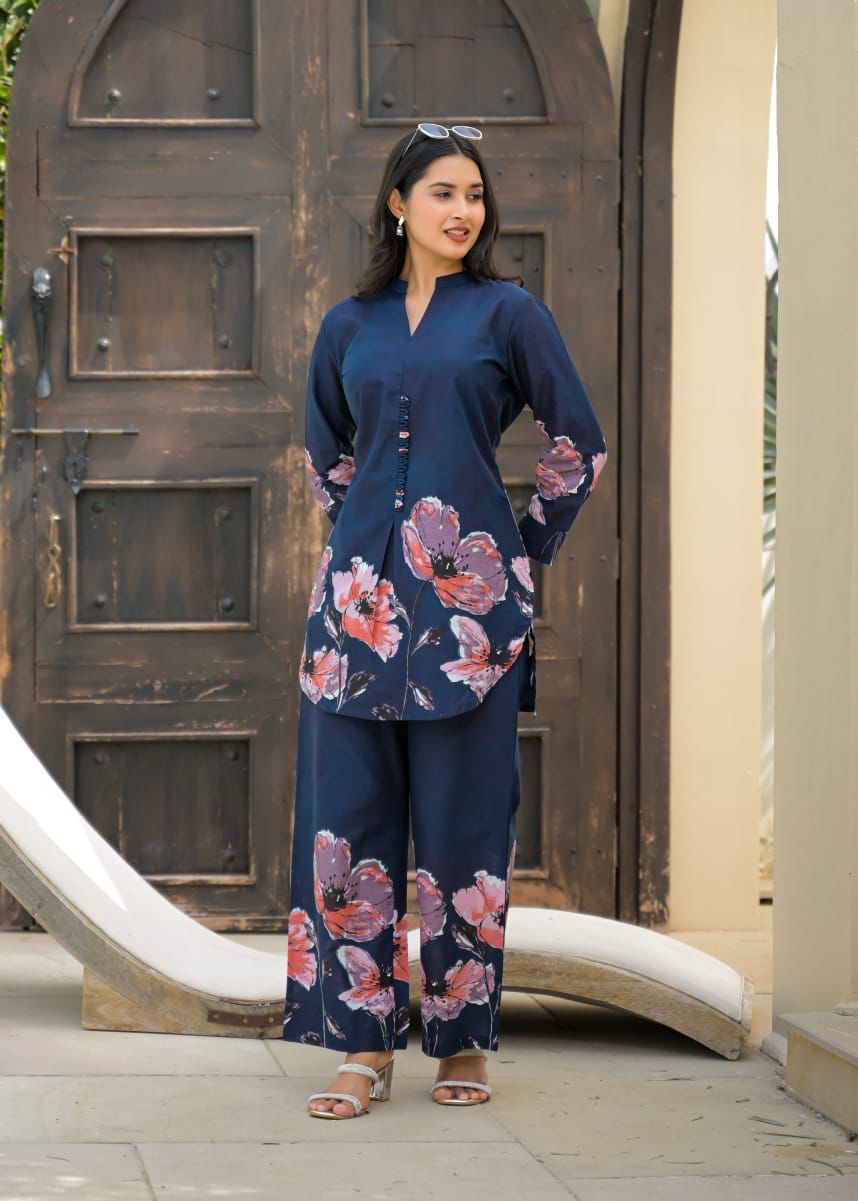 Floral print co-ord set